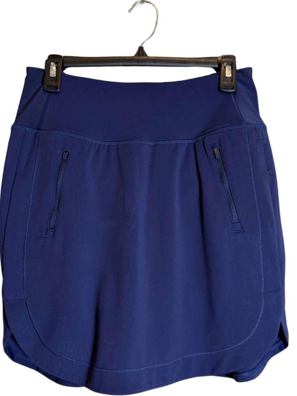 Athleta Fairway Golf Skort 18" Womens Small Navy Country Club Preppy Active NWOT - Picture 4 of 15